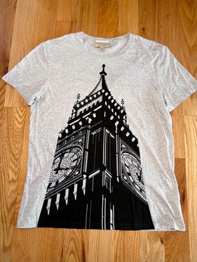 Burberry London England ‘Big Ben’ Tshirt